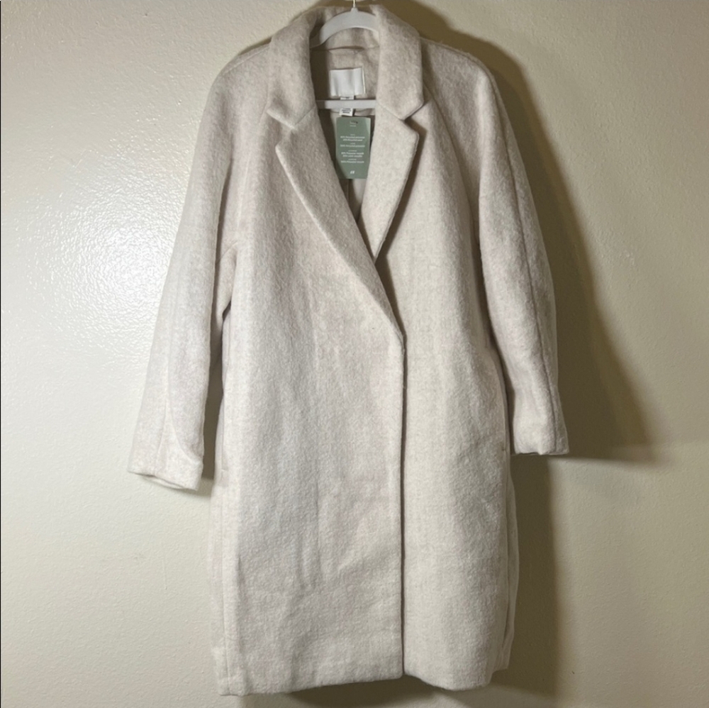 H&M women’s Cream wool jacket